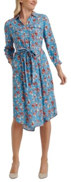 lucky brand blue dress