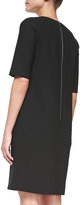 Thumbnail for your product : Diane von Furstenberg Half-Sleeve Shift Dress with Pockets