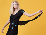 Thumbnail for your product : Diane von Furstenberg Asymmetric Ruffle Dress