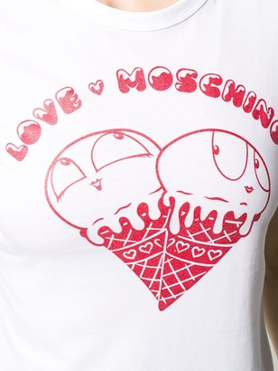 Love Moschino ice cream print T-shirt