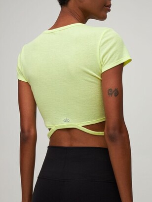 Alo Halo Crop Tee