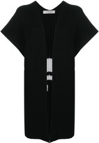 Thumbnail for your product : Valentino intarsia-knit poncho