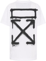 Thumbnail for your product : Off-White Printed cotton-jersey T-shirt
