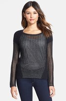 Thumbnail for your product : Eileen Fisher The Fisher Project 'Tarnished' Ballet Neck Layering Sweater