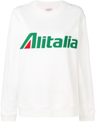 Alberta Ferretti Alitalia sweatshirt