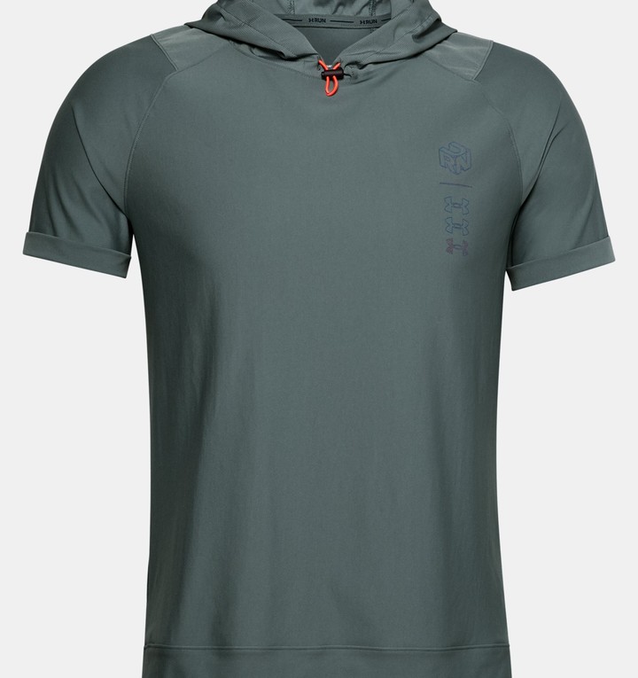 Under Armour Men's UA Run Anywhere Short Sleeve Hoodie ShopStyle