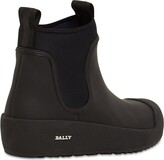 Thumbnail for your product : Bally 30mm Gadey Rubberized Leather Boots