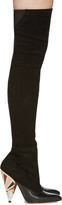 Thumbnail for your product : Givenchy Black Prism Over-the-knee Boots