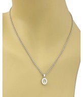 Thumbnail for your product : Chopard Happy Diamonds 18K White Gold 0.05 Ct Diamond Oval Pendant Necklace