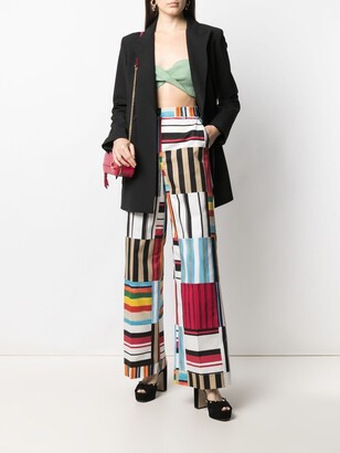 Dolce & Gabbana Stripe-Detail High-Waisted Trousers