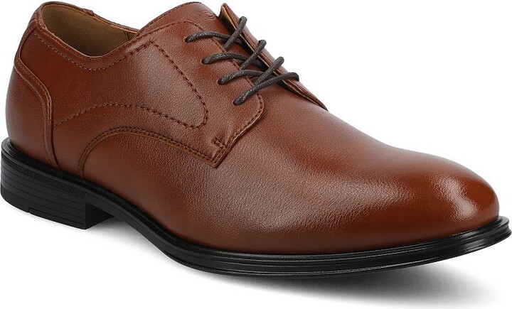 VANCE Barclay Men's Plain Toe Comfort Oxford Shoes in Regular and Wide