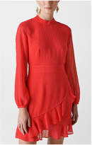 Thumbnail for your product : Whistles High Neck Dobby Frill Dress