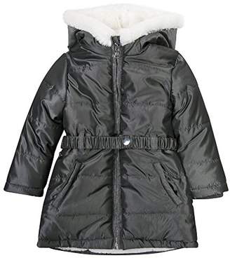 Absorba Baby Girls' Parka Coat, (Gris Anthracite Chiné)