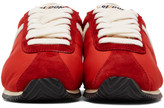 Thumbnail for your product : RE/DONE Red 70s Runner Sneakers