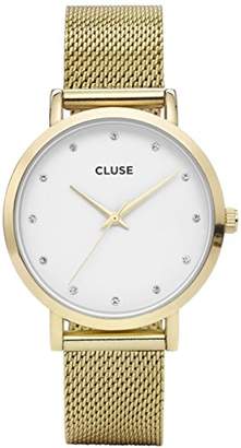 Cluse Womens Analogue Classic Quartz Watch with Stainless Steel Strap CL18302