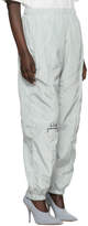 Thumbnail for your product : A-Cold-Wall* Grey Embroidered Nylon Lounge Pants