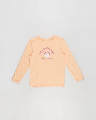 Cotton On Girl's Printed T-Shirts - Penelope Long Sleeve Tee - Kids-Teens - Size 7 YRS at The Iconic