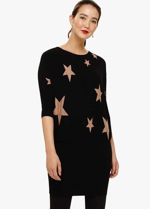 Phase Eight Becca Star Knitted Dress