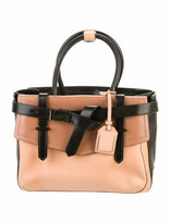 Thumbnail for your product : Reed Krakoff Colorblock Boxer I Tote Brown