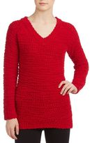 Thumbnail for your product : So It Is V-Neck Popcorn Sweater