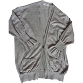 Thumbnail for your product : Saint Laurent Grey Cashmere Knitwear
