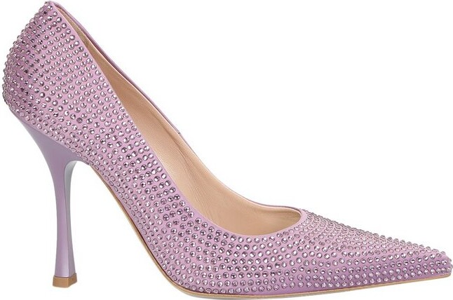 Leonie Hanne X Liu Jo Embellished Sculpted Heel Pumps