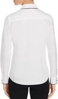 Thumbnail for your product : Foxcroft High/Low Cotton Blouse