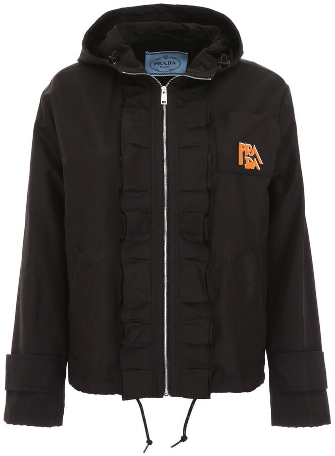 Prada Hooded Jacket | Shop the world's largest collection of fashion 
