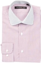 Thumbnail for your product : John Varvatos Micro Stripe Contrast Collar Shirt (Big Boys)
