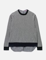 Checked Sweater 