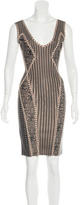 Thumbnail for your product : Herve Leger Printed Bandage Dress