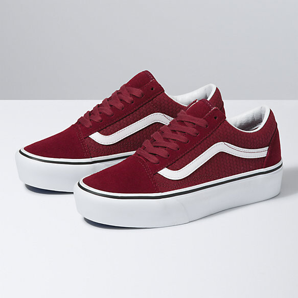 vans s platformou