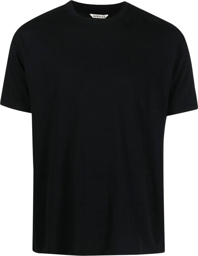 AURALEE crew-neck cotton T-shirt