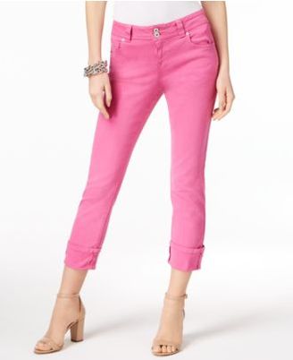 INC International Concepts Cuffed Straight Jeans, Only at Macy's