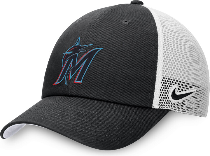 Nike Miami Marlins Heritage86 Men's MLB Trucker Adjustable Hat in Black -  ShopStyle