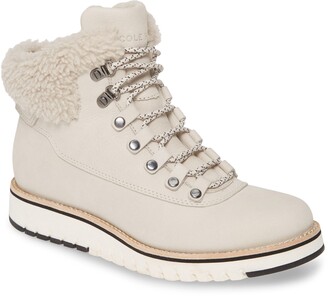 grandexpløre genuine shearling trim waterproof hiker boot