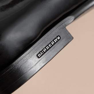Burberry Tasselled Patent Leather Loafers