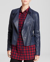 Thumbnail for your product : Sanctuary Leather Racer Jacket