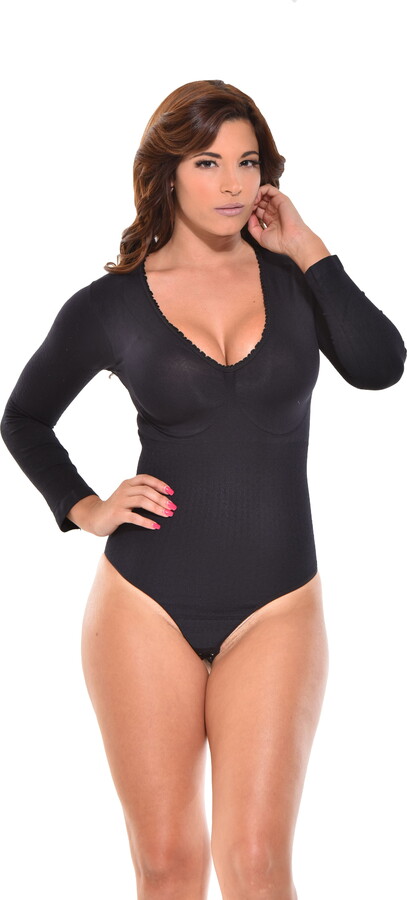 Your Contour Seamless Body Shaper – Body Briefer Shapewear, Tummy Control Bodysuit with Arm Shapewear – Body Slimmer