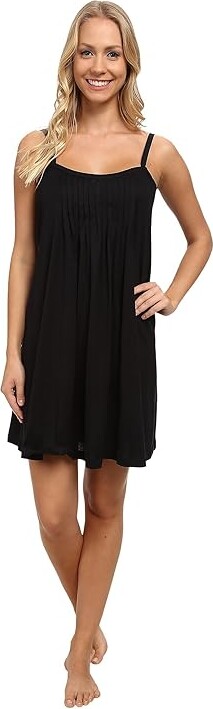 Hanro Juliet Babydoll Women's Pajama Black : XS, Cotton/Jersey