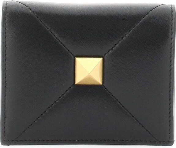 Valentino Garavani Roman Stud Wallet - ShopStyle