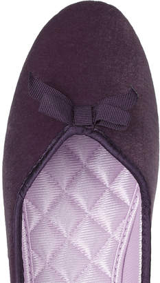 M&S CollectionMarks and Spencer V-Throat Bow Ballerina Slippers