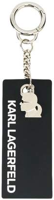 Karl Lagerfeld Paris Karl's Essential tag keyring