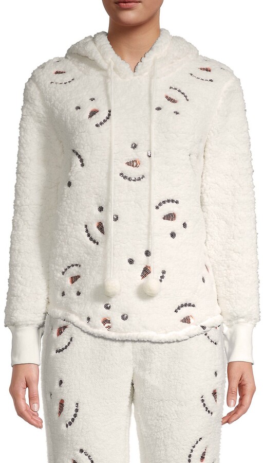 Fede cieca aggiungere a decisamente sweet savings on i.n.c. plus size  sequin star hooded sweatshirt non errore copertina