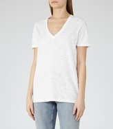 Thumbnail for your product : Reiss Willa Linen-Mix T-Shirt