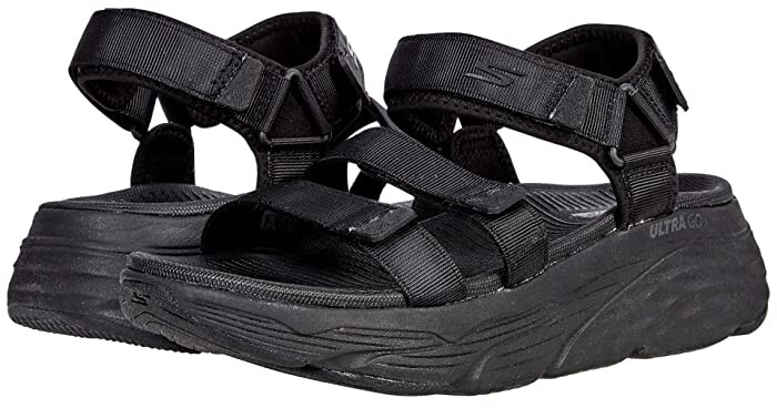 SKECHERS Performance Max Cushioning 1/4 Strap - ShopStyle Sandals