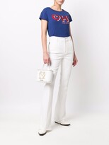 Thumbnail for your product : Love Moschino High-Rise Flared Jeans