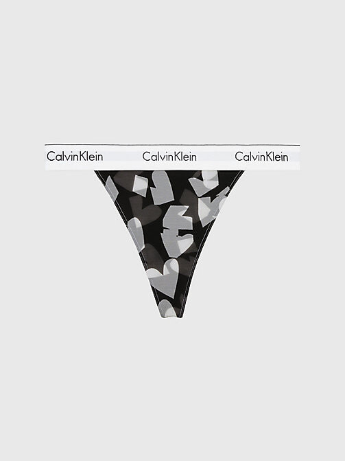 Calvin Klein String Thong - Modern Cotton Black - Women - S - ShopStyle