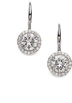 Thumbnail for your product : Adriana Orsini Sterling Silver Round Drop Earrings