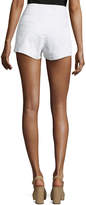 Thumbnail for your product : Derek Lam 10 Crosby Utility Shorts with Button Detail, White